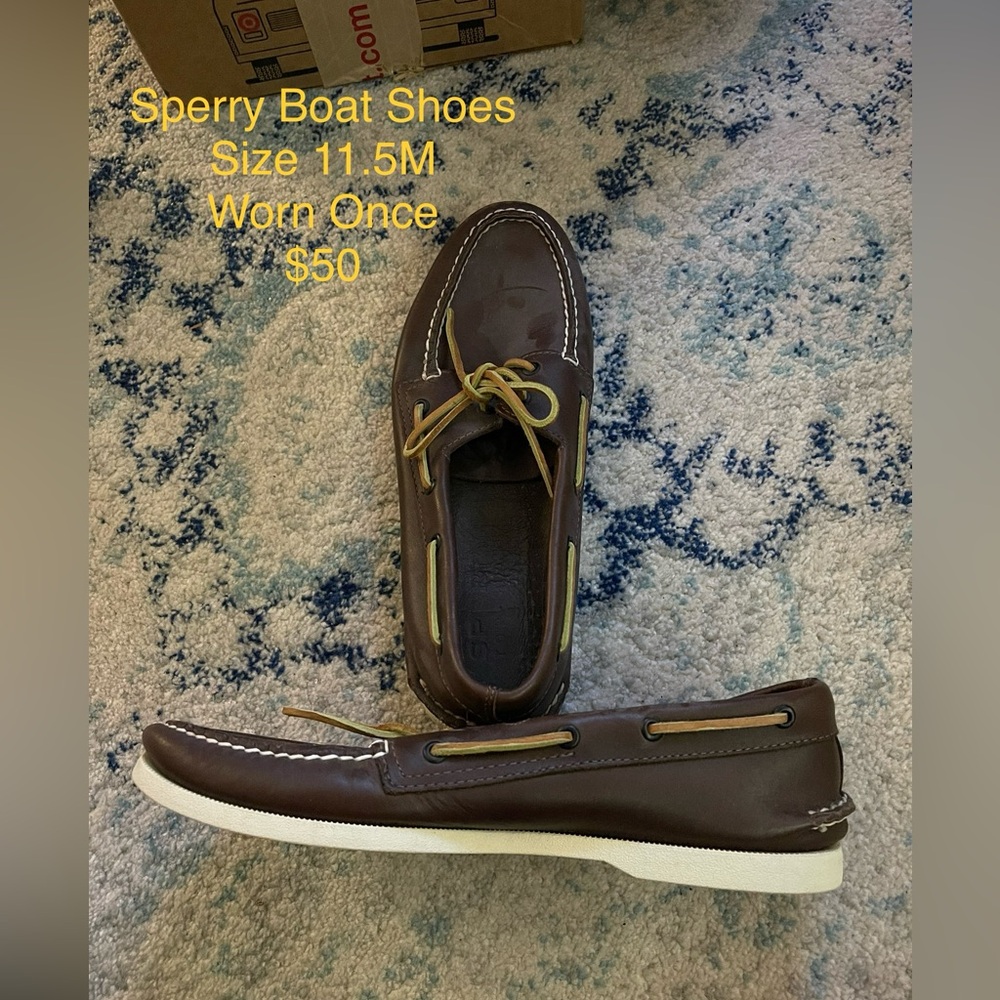 Men’s Sperry shoes like new size11.5